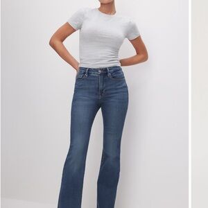 Good American Good Legs Flare Jeans